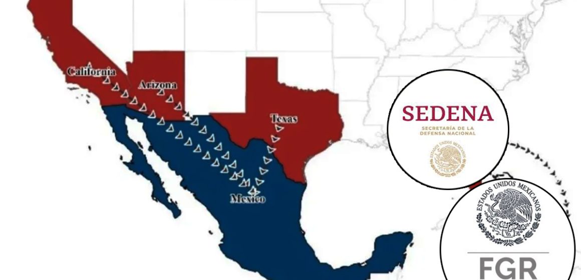 Identifican FGR y Sedena 11 rutas de tráfico de armas desde Estados Unidos