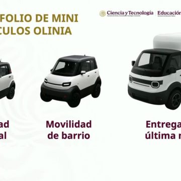 2 ‘Olinia’, auto eléctrico mexicano, estará listo en 2026