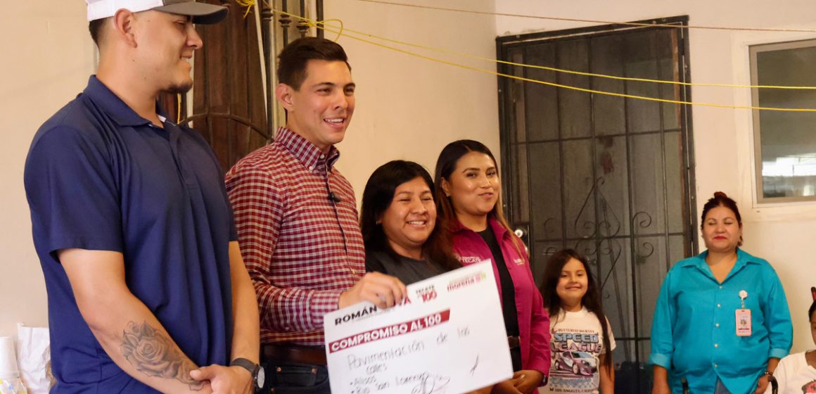 3 Román Cota cumple promesa histórica: Valle Verde tendrá pavimentación