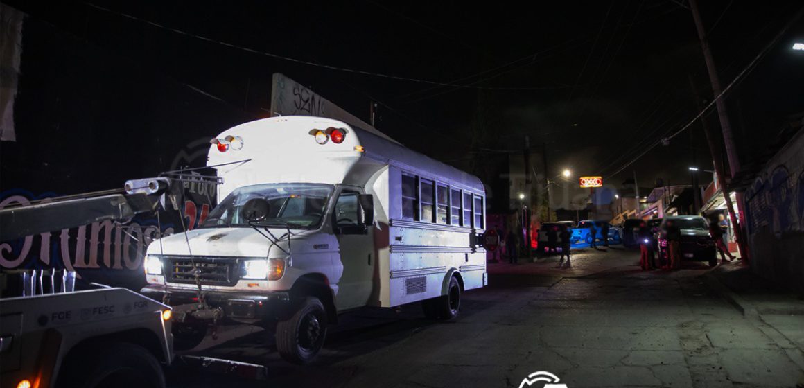 3 Recuperan camión escolar robado durante ceremonia en el CECUT