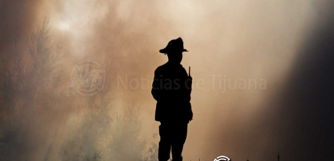 3 Incendio de pastizal en predio alertó a vecinos de la colonia Ampliación Tlatelolco
