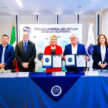 Firma FGE convenio con Asociación de Industriales Mesa Otay