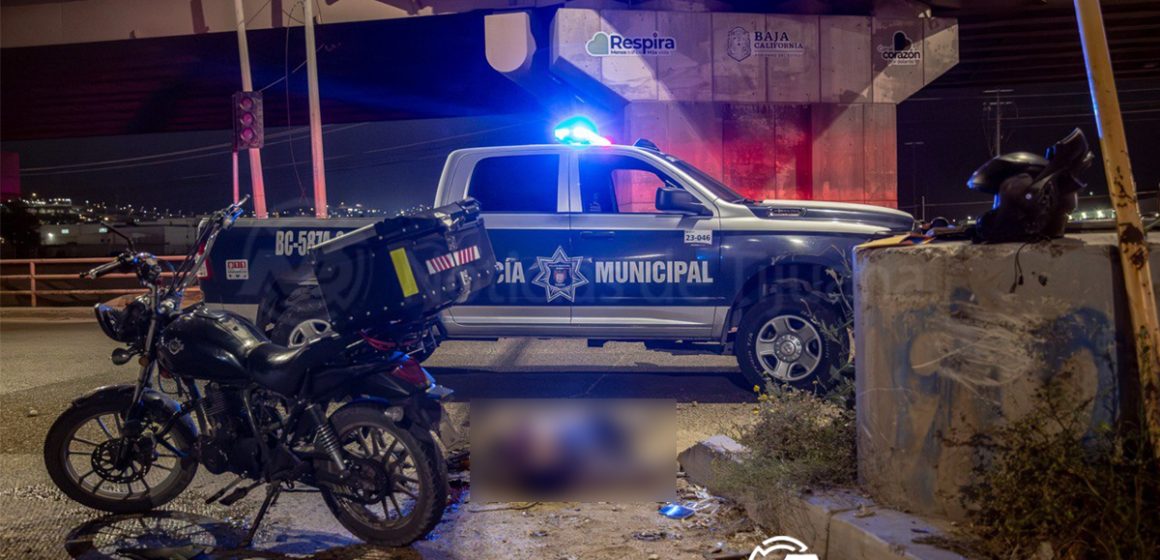 4 Motociclista muere tras fuerte accidente en la Vía Rápida Alamar