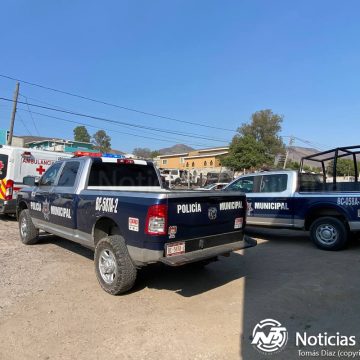 Detienen a sujeto armado tras atacar a su vecino en la colonia Ejido Matamoros