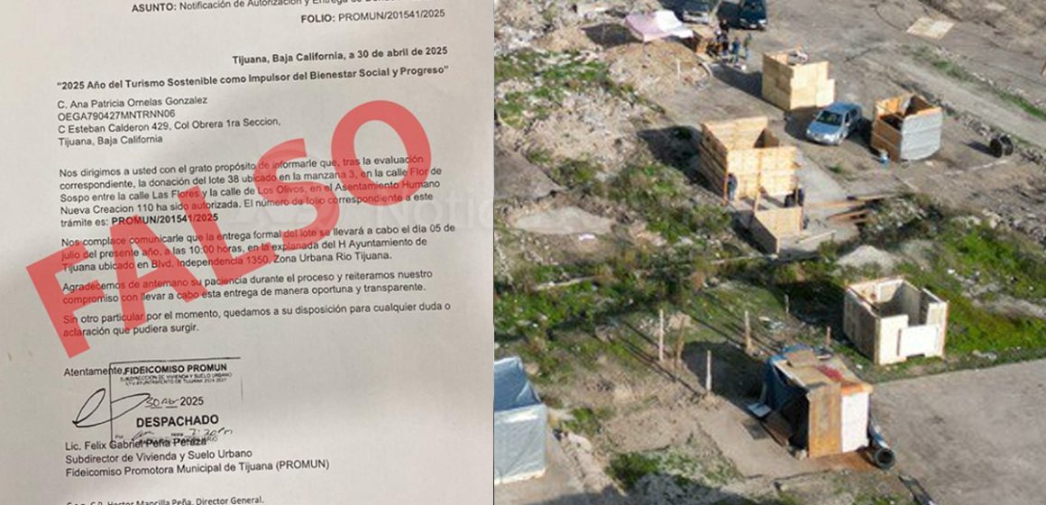 Tijuana: Advierten sobre fraude con donaciones de lotes