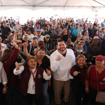 Burgueño encabeza Jornada de Bienestar y presenta a nueva titular