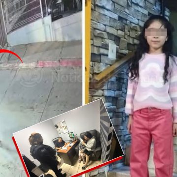 Localizan sana y salva a niña de 8 años extraviada en Tijuana 