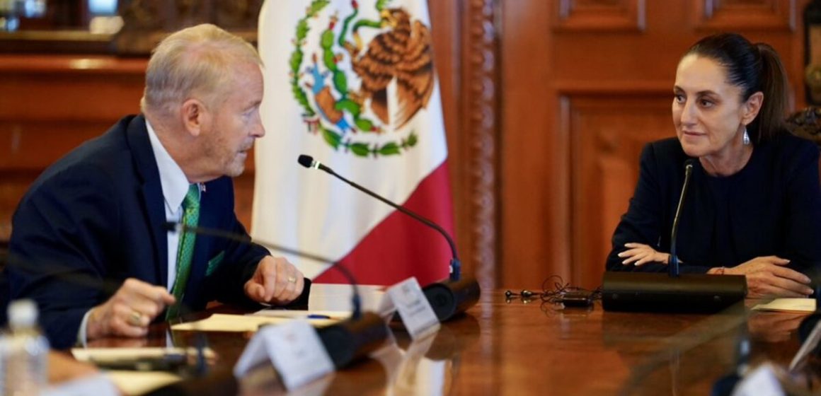 Embajador Ronald Johnson destaca reunión con Sheinbaum y empresarios de EU