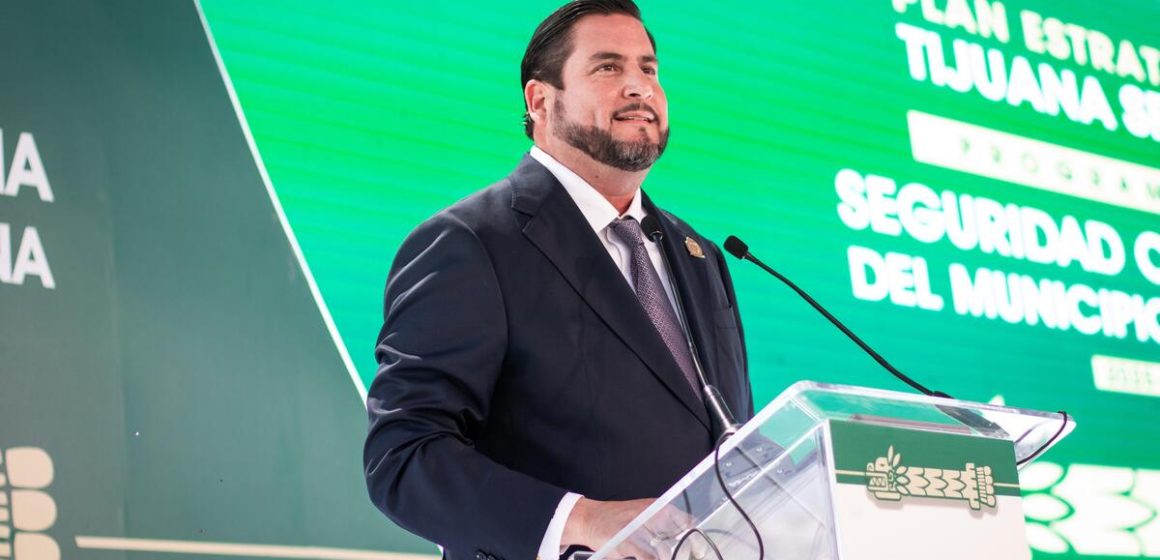 Burgueño lanza programa “Tijuana Segura”: “Seguridad con justicia”