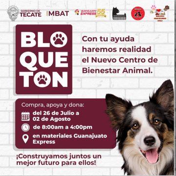 Convocan al “Bloquetón” para construir el nuevo centro de bienestar animal en Tecate