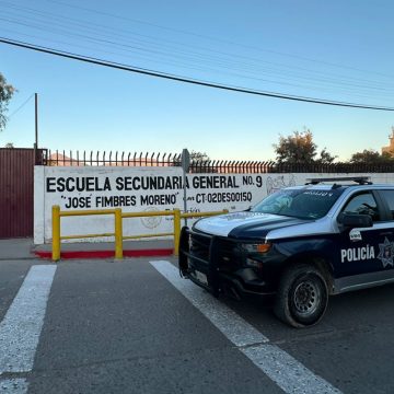 Realizan recorridos preventivos en planteles escolares para prevenir delitos