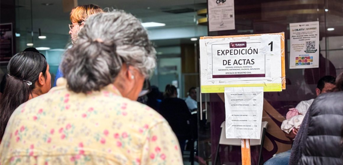 dsf Ofrecen el 50% de descuento en el trámite de actas ante el Registro Civil durante julio