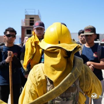 Celebra Bomberos de Tijuana campamento de verano Bomberos Junior 2025
