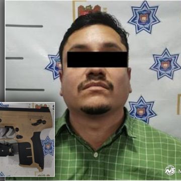 Detenido por amenazar con arma falsa tras accidente de tránsito