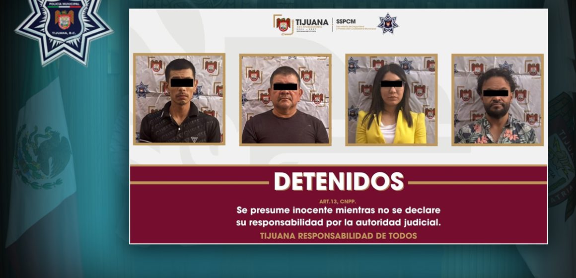 gdf Detienen a cuatro personas por posesión de arma y drogas; se les vincula con secuestro