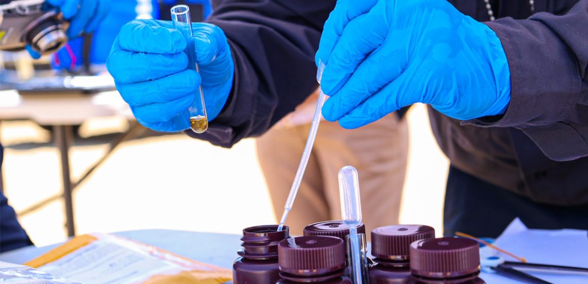 FGE realiza destrucción de más de 25 kilos de narcóticos en Tecate