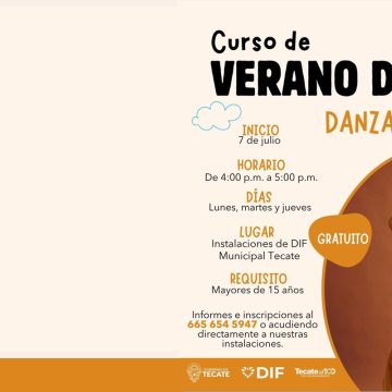 DIF Tecate invita al Curso de Verano de Danza Árabe