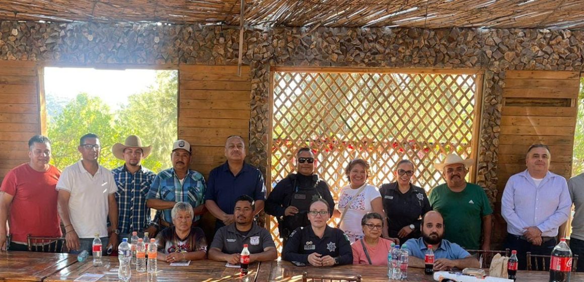 Policía Municipal fortalece lazos con vecinos de Rancho Heredia para promover seguridad