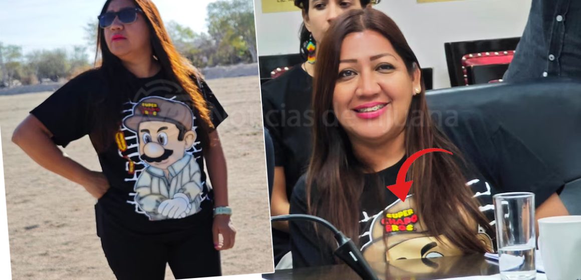 “Chapo-regidora” desata polémica en redes por imagen de narcotraficante