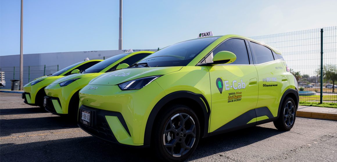 sdf Llegan a Baja California los primeros taxis eléctricos