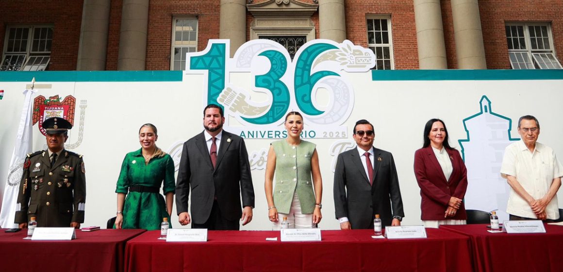 ttt Marina del Pilar y Burgueño celebran 136 años de Tijuana con un pacto por su transformación