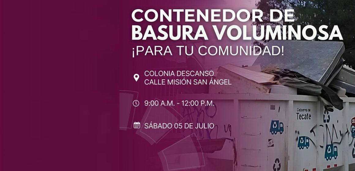 v Realizarán jornada de recolección de basura en ampliación descanso y el descanso