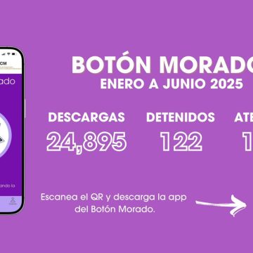Más de 24 mil personas descargan la app ‘Botón Morado’ en Tijuana durante 2025