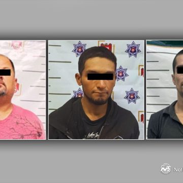 vcb Aseguran a tres hombres por homicidio, robo de vehículo y narcomenudeo