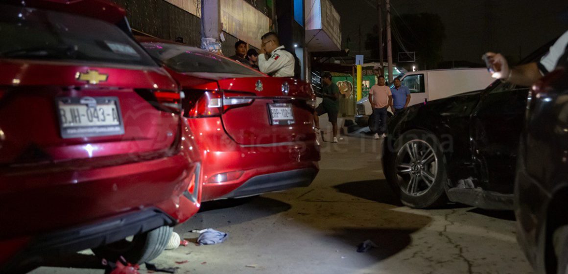 web Choque múltiple con personas atropelladas a espaldas de plaza 2000