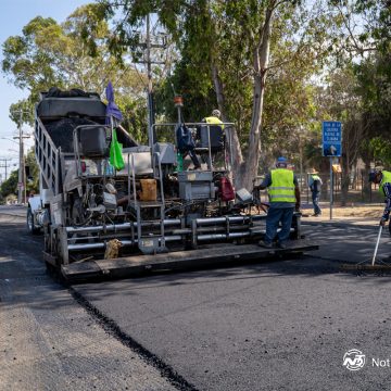 Arranca Gobierno Municipal obra de reencarpetado en Playas de Tijuana