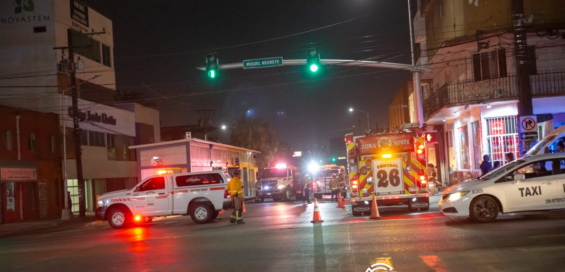 Fuga de gas moviliza a bomberos en la Zona Centro