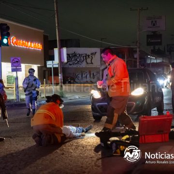 Mujer de la tercera edad fue atropellada durante la madrugada