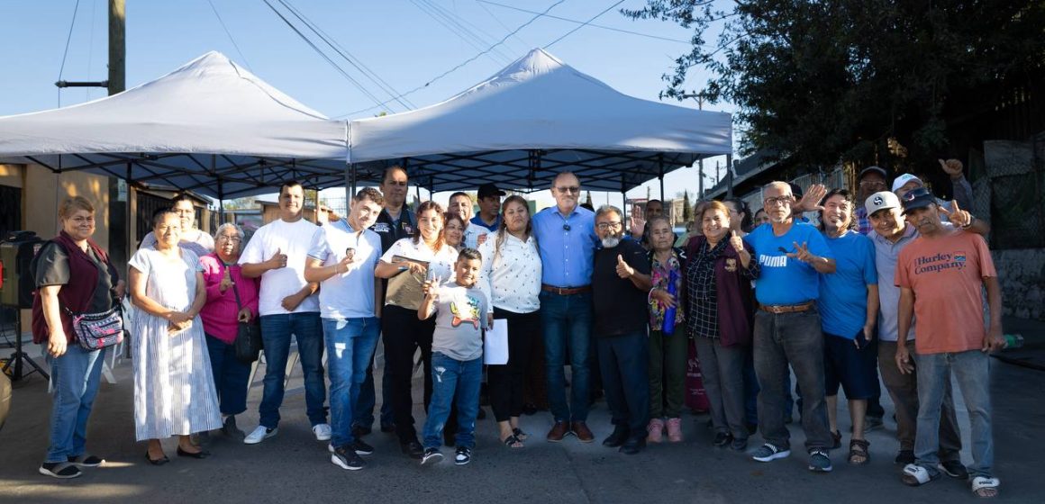 Avanzan reparaciones de CESPT en calle Erídano tras deslizamientos