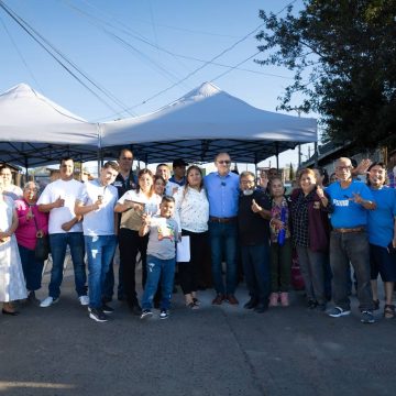 Avanzan reparaciones de CESPT en calle Erídano tras deslizamientos