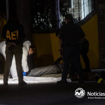 Hombre es abatido a tiros en las calles de Rosarito