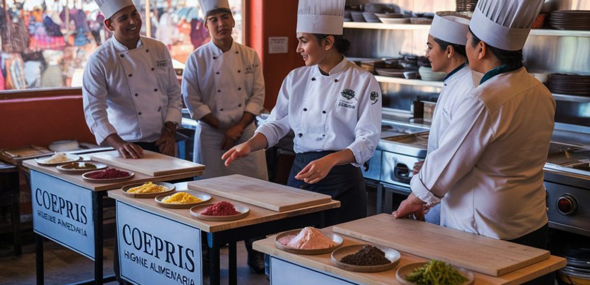 1 Capacitan a personal de restaurantes en prevención de riesgos sanitarios en Baja California