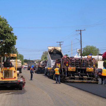 1 En Tecate más de 30 mil M² de calles rehabilitadas con programa “Vialidades al 100”