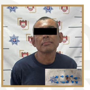 1 Arrestan a presunto generador de violencia en colonia Pacifico