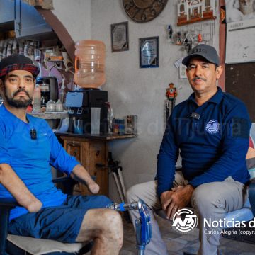 Pide Fernando apoyo de Tijuanenses para cubrir pago de prótesis tras perder pierna