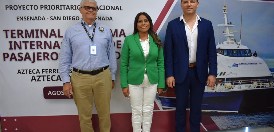 Presentan primer ferry transfronterizo que conectará Ensenada y San Diego
