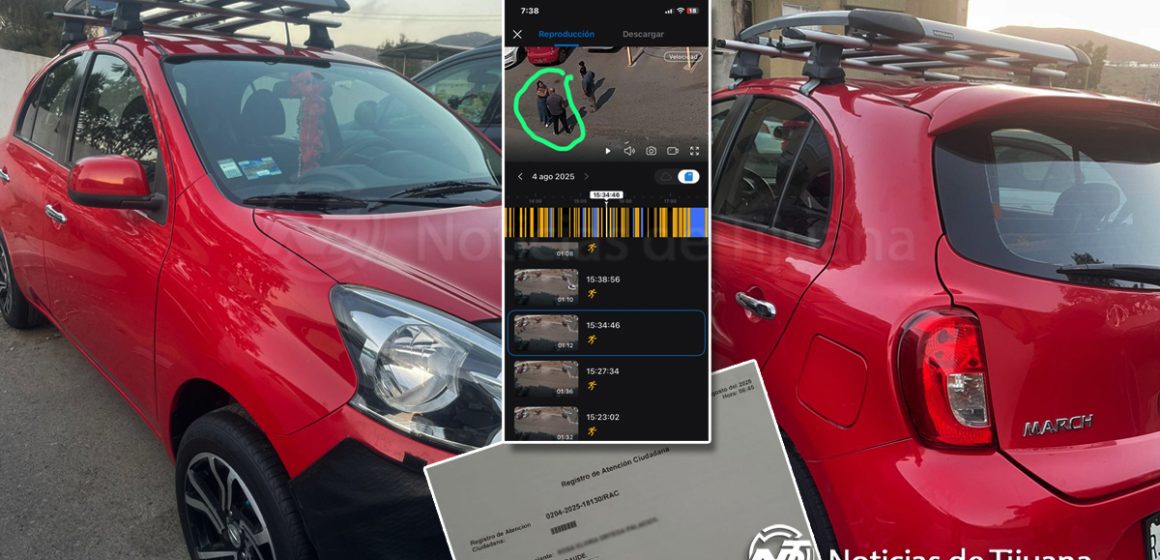 Familia pide devolución de vehículo a responsables tras ser víctima de fraude y robo en Tijuana