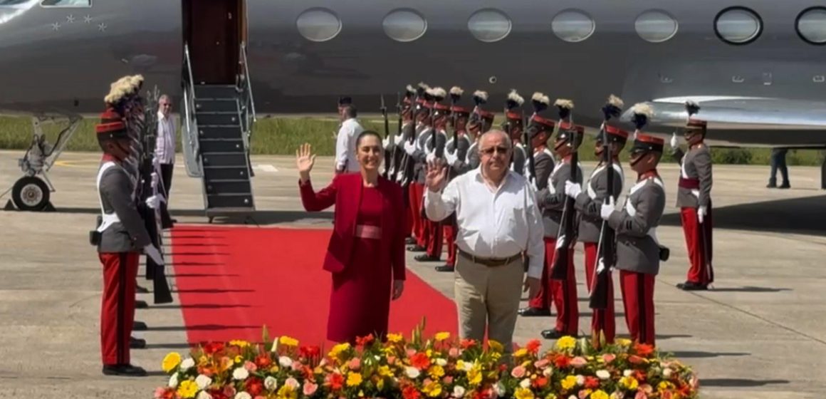 1 Realiza Claudia Sheinbaum visita oficial a Guatemala para tratar temas bilaterales