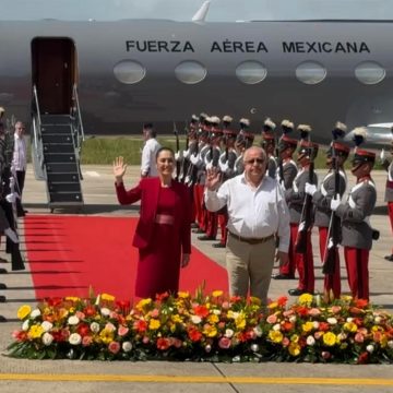 Realiza Claudia Sheinbaum visita oficial a Guatemala para tratar temas bilaterales