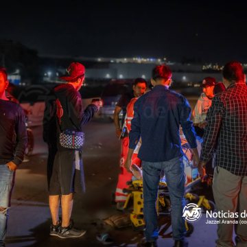 Impactan a ciclista que circulaba sobre la Vía Rápida