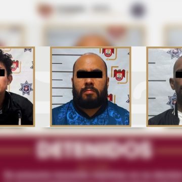 Arrestan a tres personas tras agresión con arma de fuego