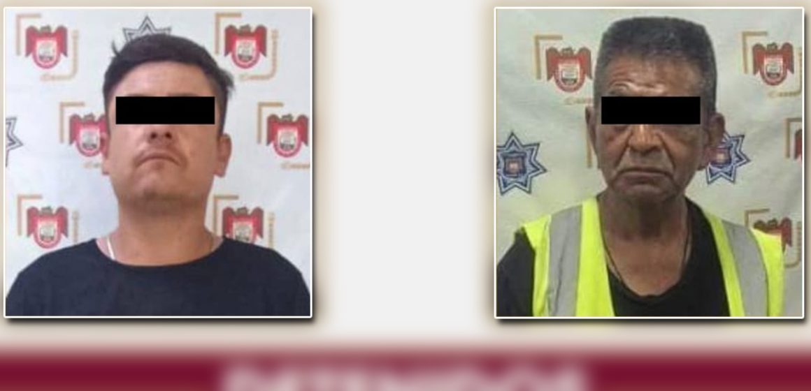 Arrestan a dos personas con orden de aprehensión por violencia familiar