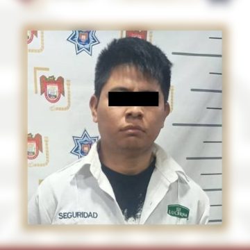 Asegura Policía Municipal de Tijuana a presunto responsable de robo con violencia
