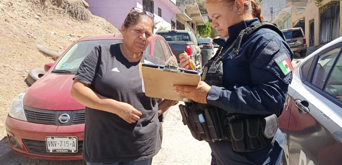 1 Da seguimiento Policía Municipal de Tijuana a Comités de Seguridad Ciudadana en la colonia Zona Centro
