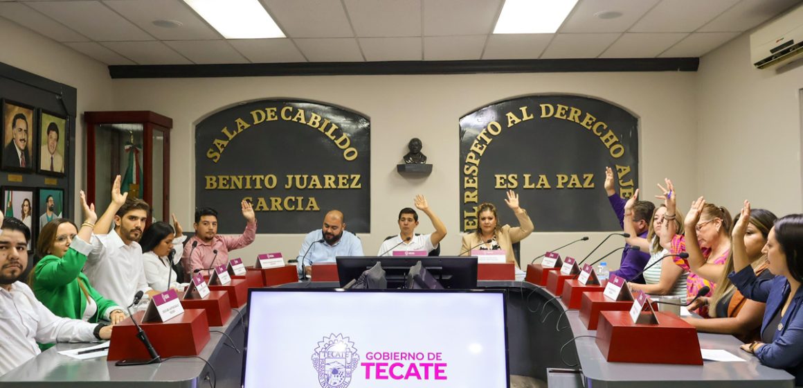 Cabildo de Tecate aprueba en sesión dictamen sobre revocación de mandato