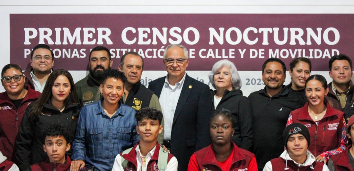 1 Participa Gobierno del estado en primer censo nocturno de personas en situación de calle